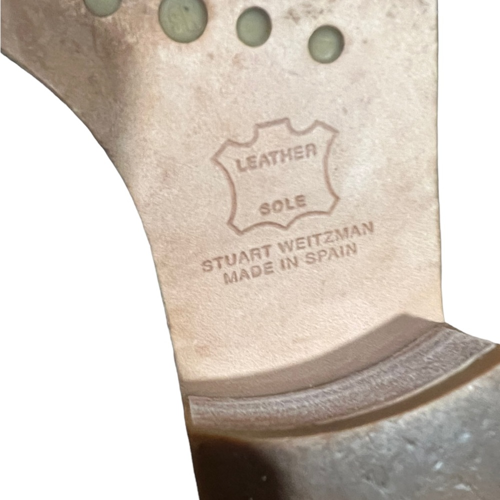 Stuart Weitzman Sling Back Structured Mesh Sandal… - image 5